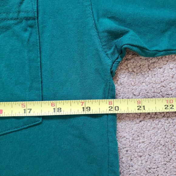 Vintage Artist Tigger Sz S-M Mens Disney Designs Green Embroidered Pocket Shirt - Picture 6 of 6